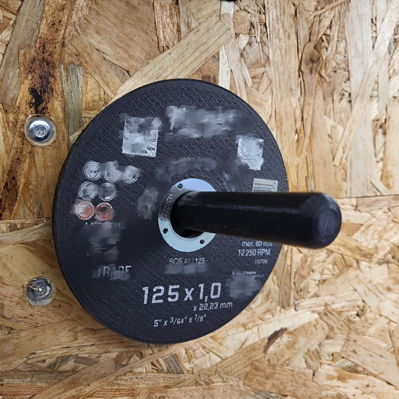 Wandbeugel voor 125 mm haakse  - Heavy Equipment Grinder recensie en prijs