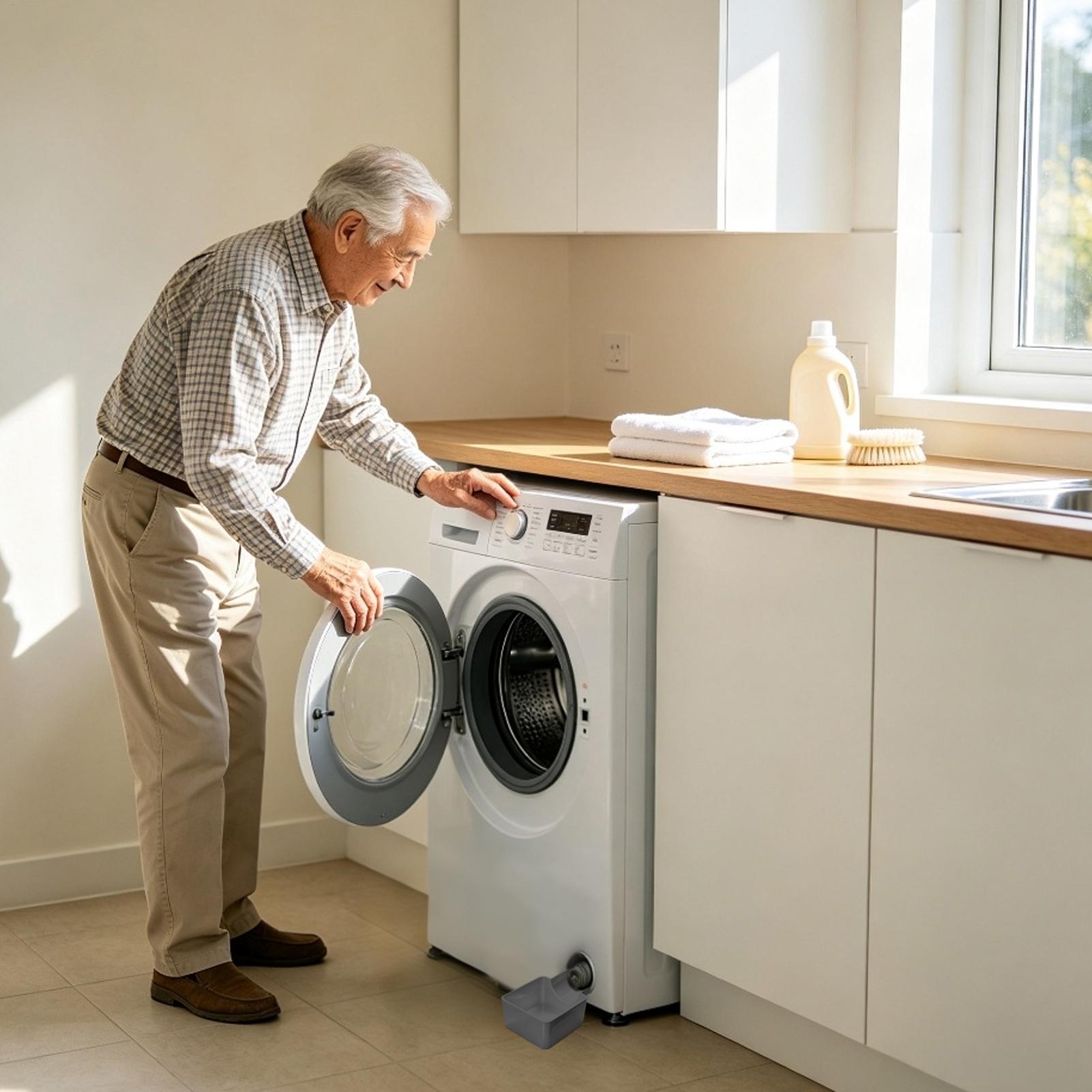 Afvoerbak voor wasmachine, lek - Heavy Equipment Grinder recensie en prijs